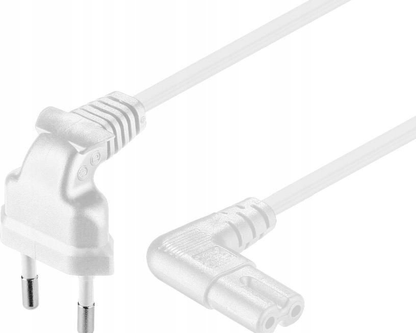 MicroConnect Power Cord Notebook 5m White