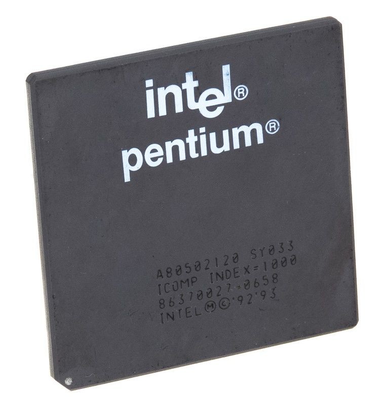 Cpu Intel Pentium A80502120 120 MHz s.7 Cache 8 Kb