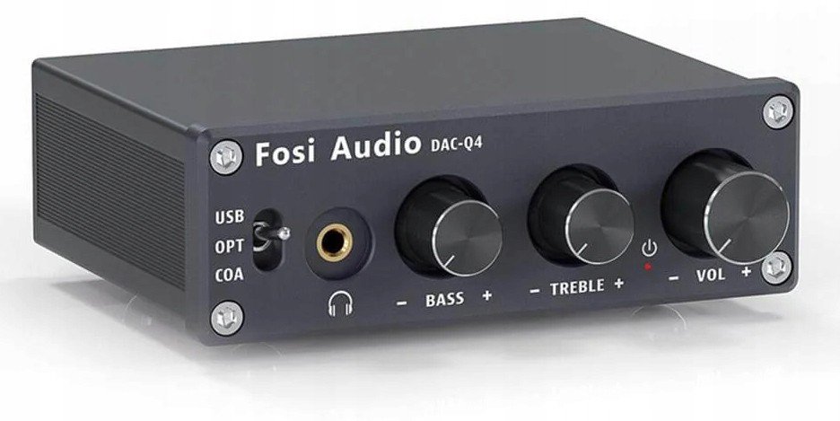 Fosi Audio Q4 (Černá) Dac/amp