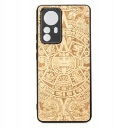 Dřevěné Pouzdro Na Xiaomi 12 Pro Kalendář Case