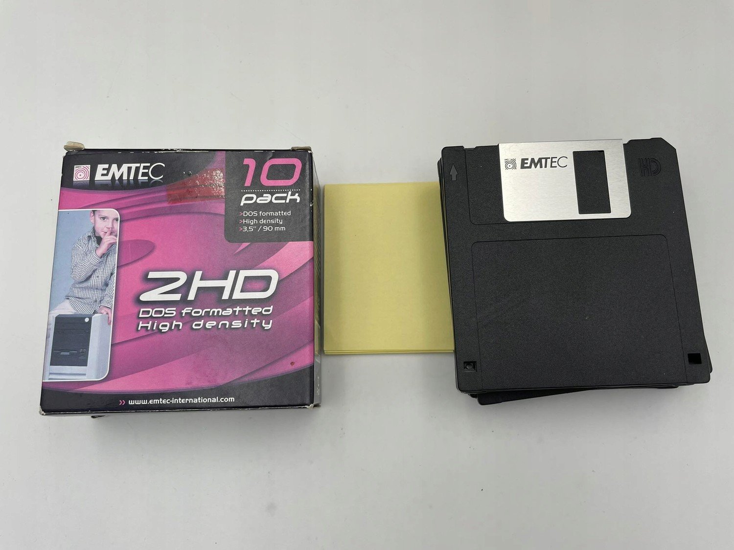 Disky 1,44MB Emtec 2HD 3,5'' Box 10ks