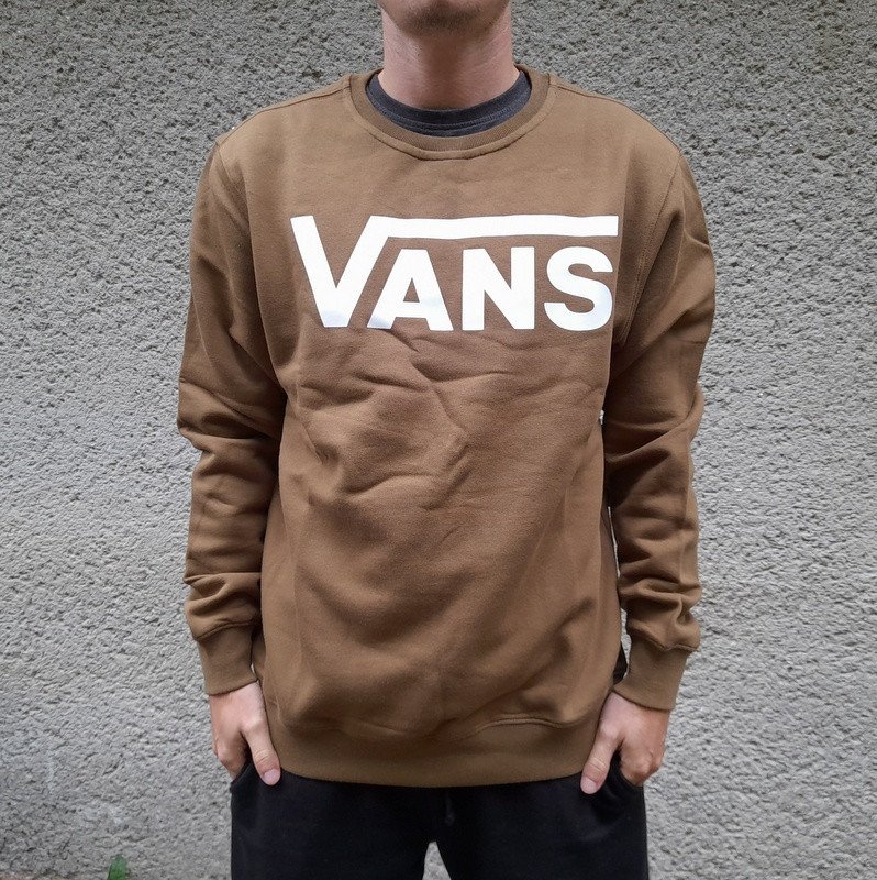 Vans MN VANS CLASSIC CREW II Pánská mikina US S VN0A456A0E01