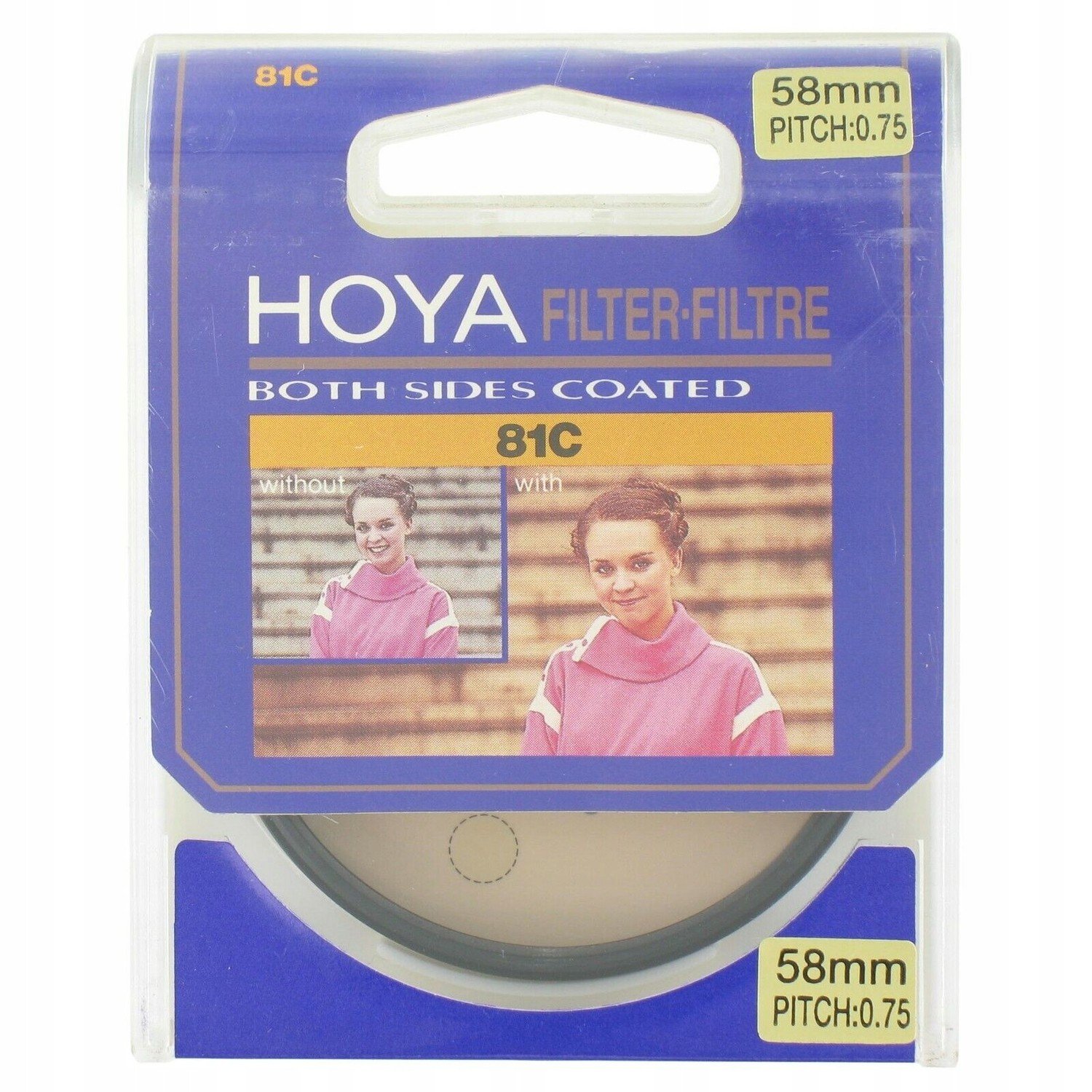 Hoya konverzní filtr 81C 58mm
