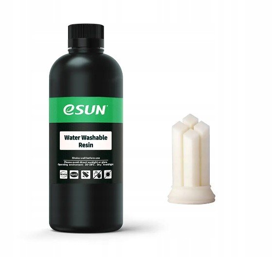 eSun Water Washable Resin bílá 0.5kg