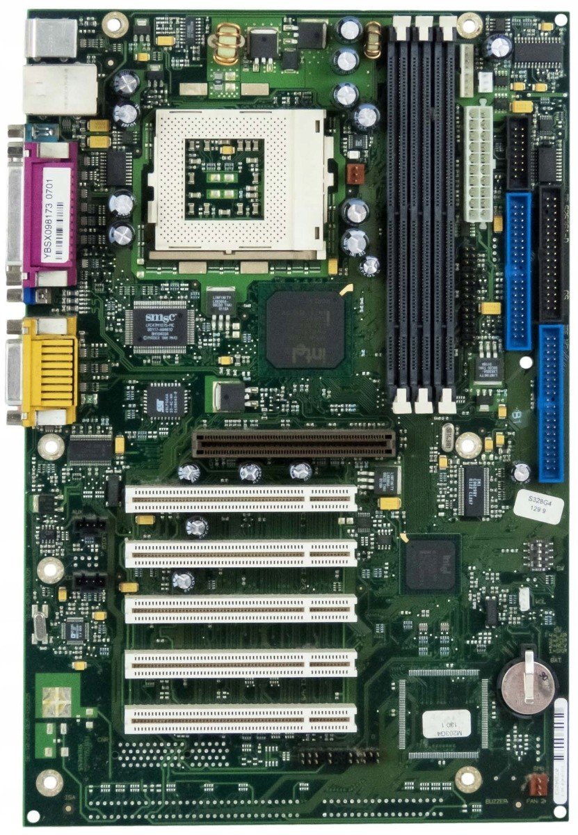 Fujitsu D1219-A10 GS4 s.370 Sdram Agp Pci