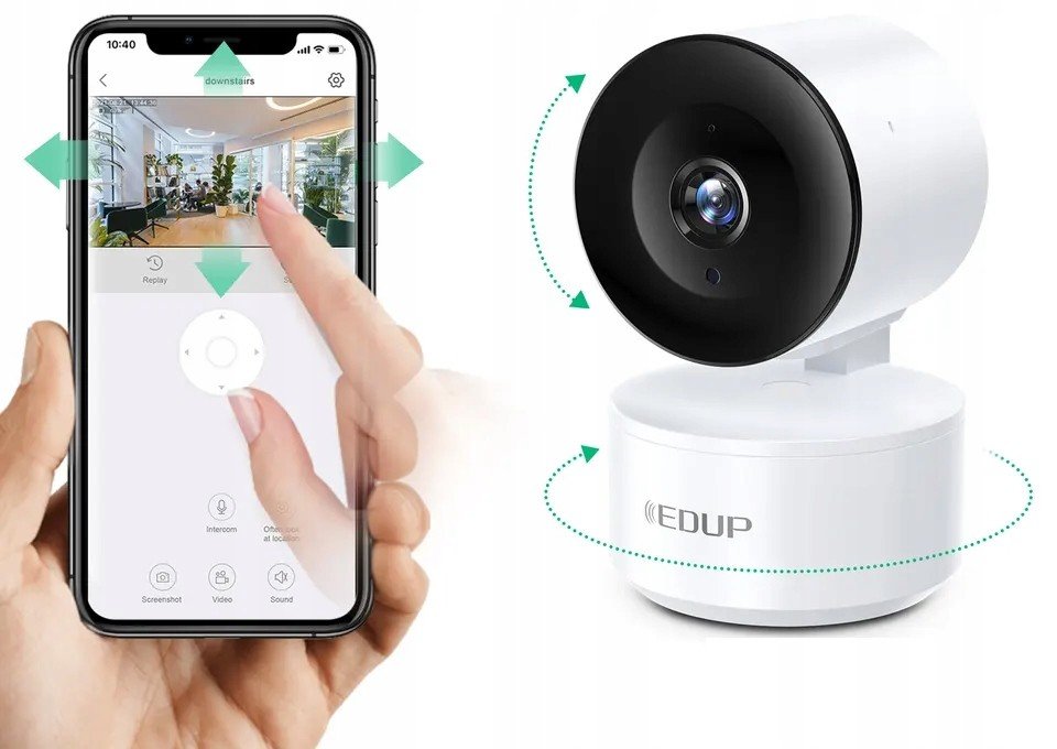 Bezdrátová WiFi Ip kamera Smart Home EP-1080P15