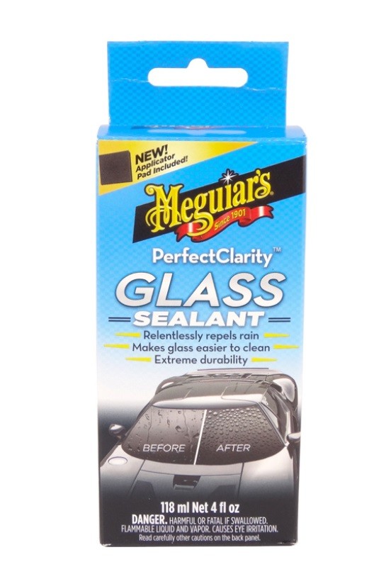 Meguiar's Perfect Clarity Glass Sealant - ochrana skel a oken s efektem tekutých stěračů 118 ml