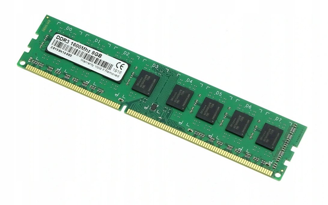 Nová paměť Ram 8GB 1600MHz DDR3 Hynix Intel/AMD