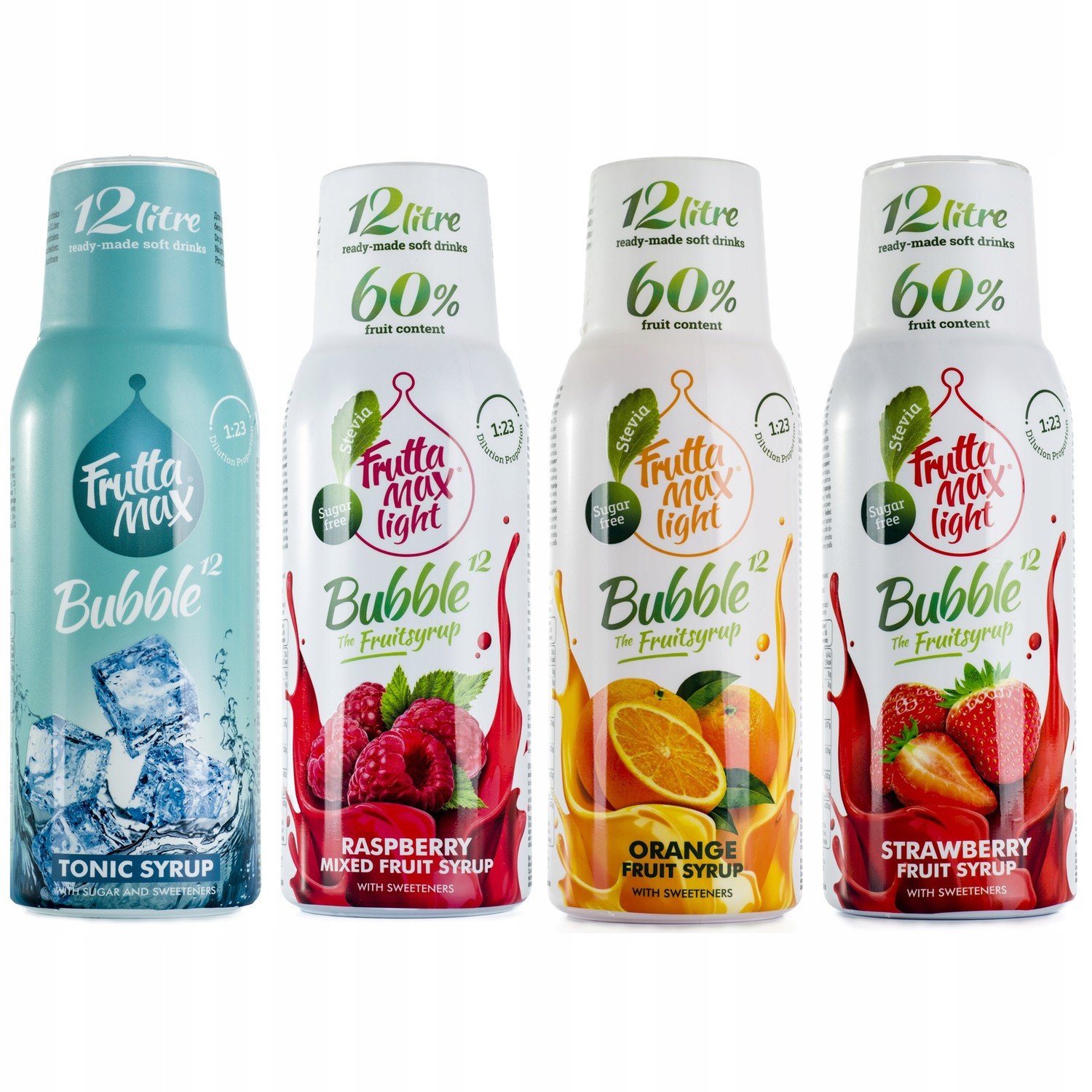 FruttaMax sada ovocných sirupů, 500 ml 4ks