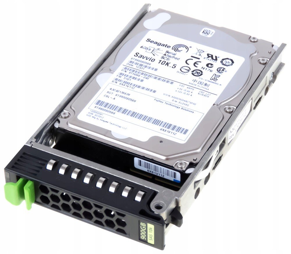 Fujitsu A3C40136639 900GB Sas 10k 2.5' ST9900805SS