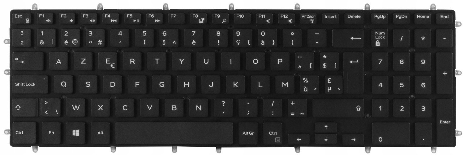 Dell 031XX5 Azerty Inspiron 15 5570 5575