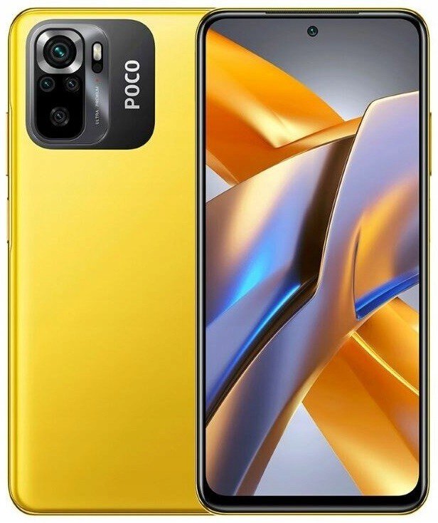 Chytrý telefon Xiaomi Poco M5s 6/128GB žlutý