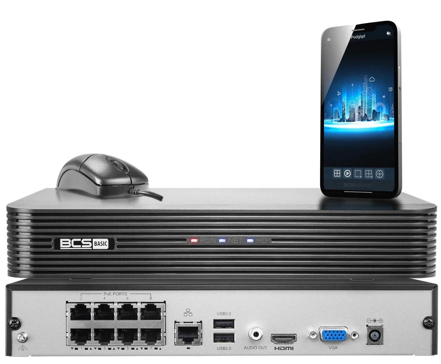 BCS-B-NVR0801-8P(2.0)