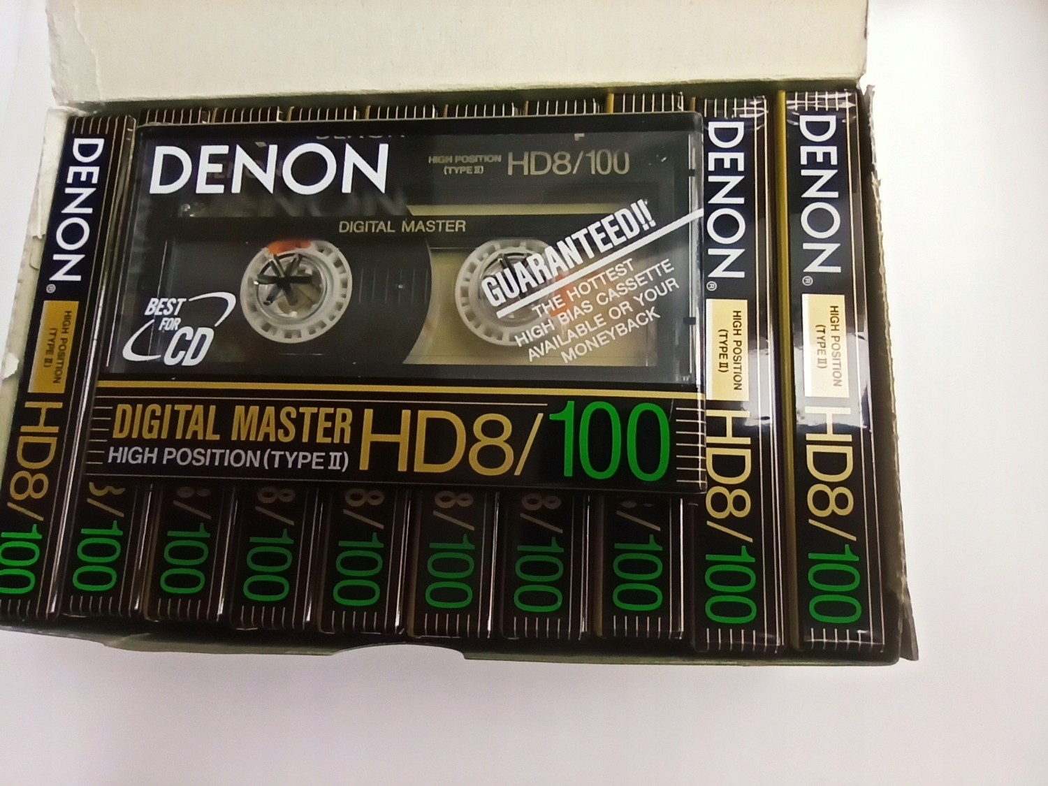 Denon HD8 100 Digital Master Metal typ II 1988 1sz