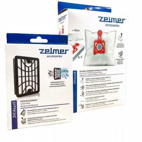 Hepa filtr ZVCA040S+sáčky Safbag Zelmer 49.4200