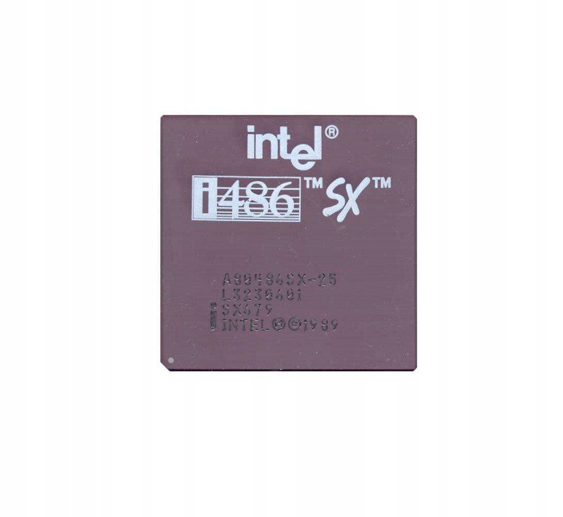 Intel 80486 SX679 A80486SX-25 25MHz PGA168