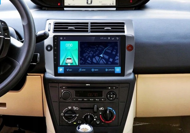 Rádio navigace Android Citroen C4 2004-2009 WiFi
