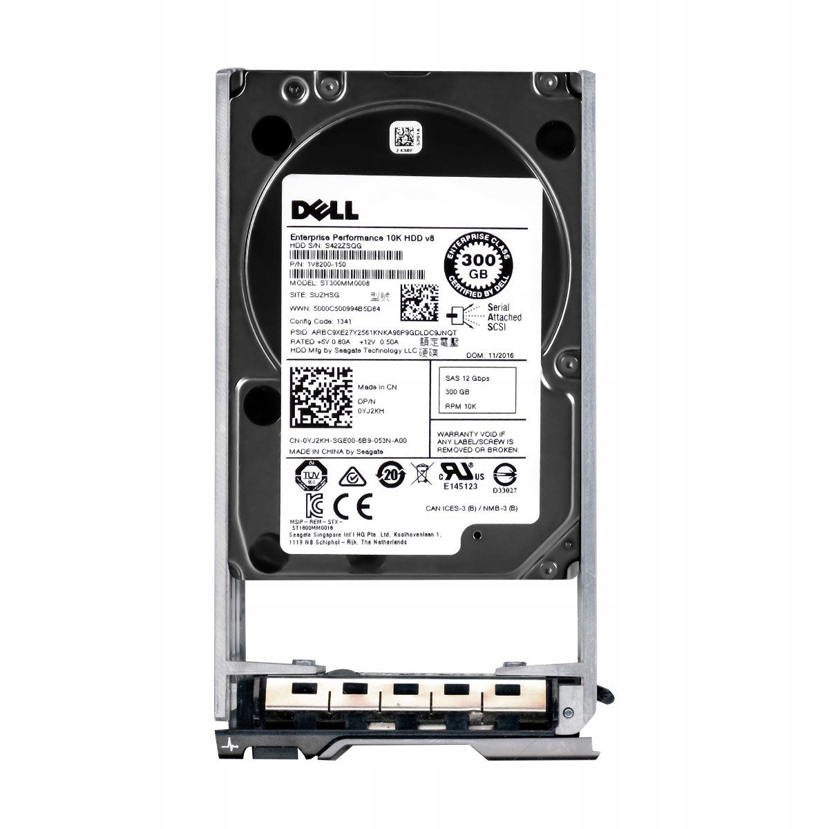 Dell 0YJ2KH 300GB SAS-3 10K 128MB 2.5' ST300MM0008