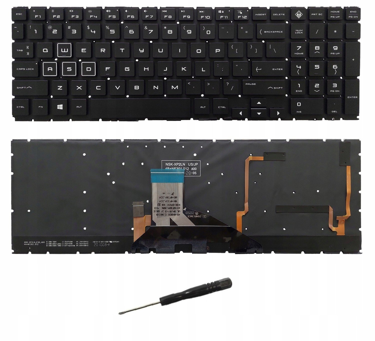 Klávesnice Pro Hp Omen 15-DC 15-DH Rgb Led