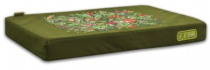 Akinu matrace pro psa odstíny zelené 95 cm x 65 cm