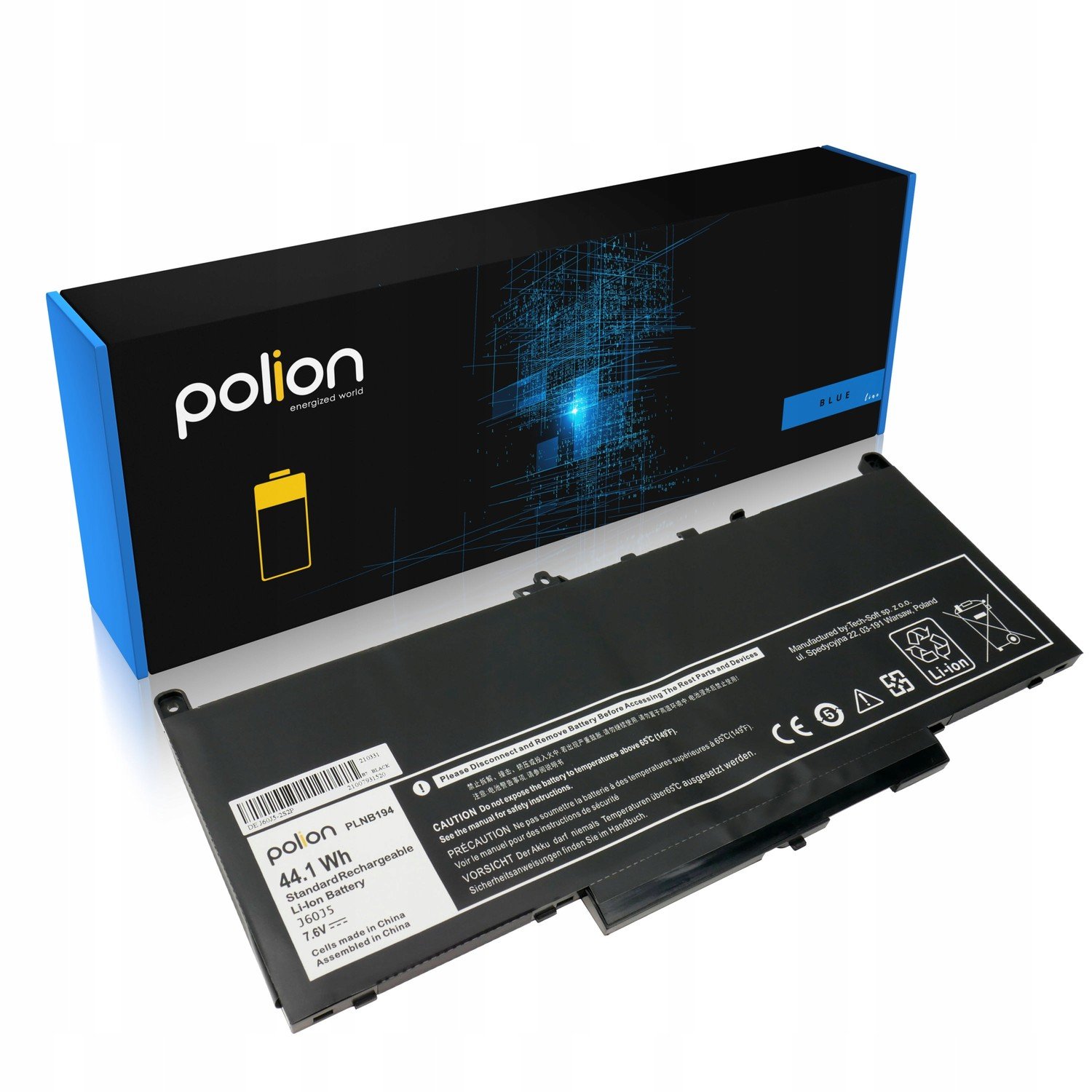 Baterie J60J5 pro Dell Latitude E7270 E7470