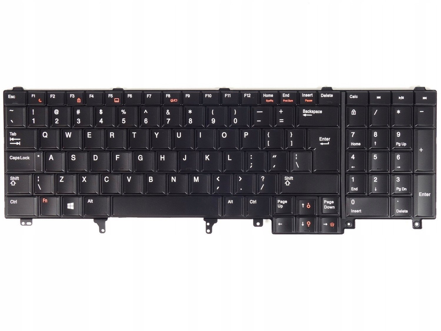 Klávesnice Dell E6520 E6530 E5520 podsvícená Led