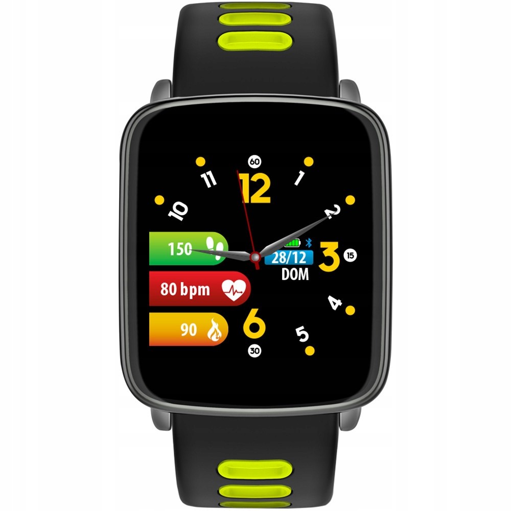 Smartwatch Techmade Tm-macro-ye Puls Kalorie