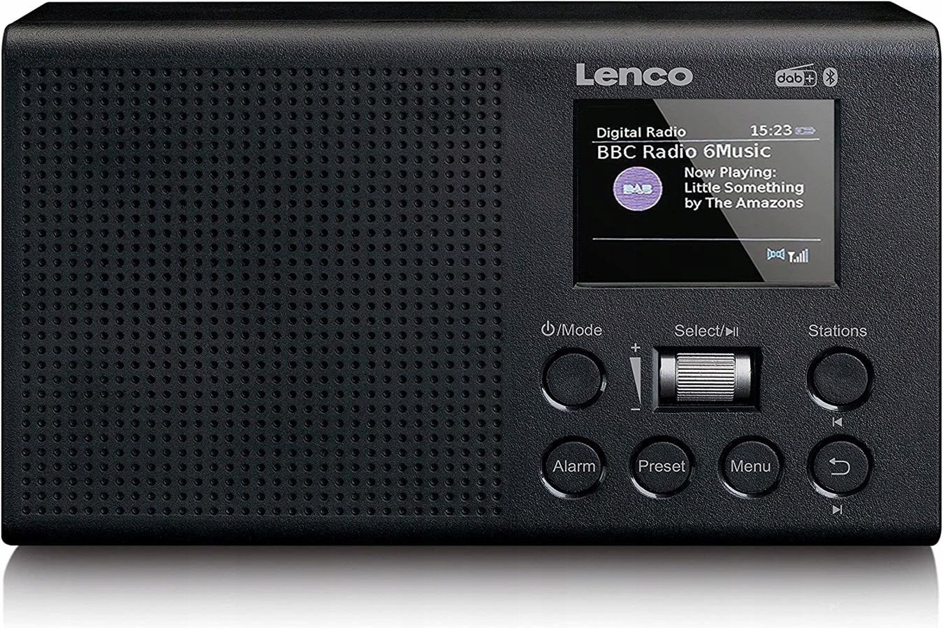 Rádio Lenco PDR-031BK Fm Dab Rds Bluetooth