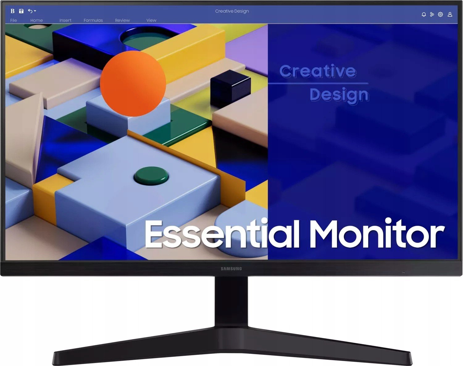 Led monitor Samsung LS24C314EAUXEN Essential 24 C