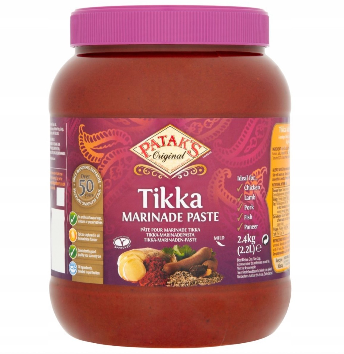 Patak's Tikka Pasto na marinování masa 2,4kg