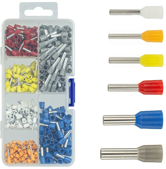 Set Dutinek izolovanáných 0,5mm - 4,0mm balení 600ks