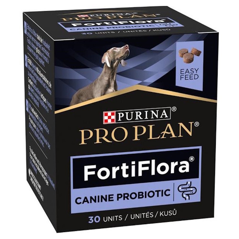 Purina Pro Plan Fortiflora Probiotické žvýkací kostky pro psy - 30 g (30 kusů)