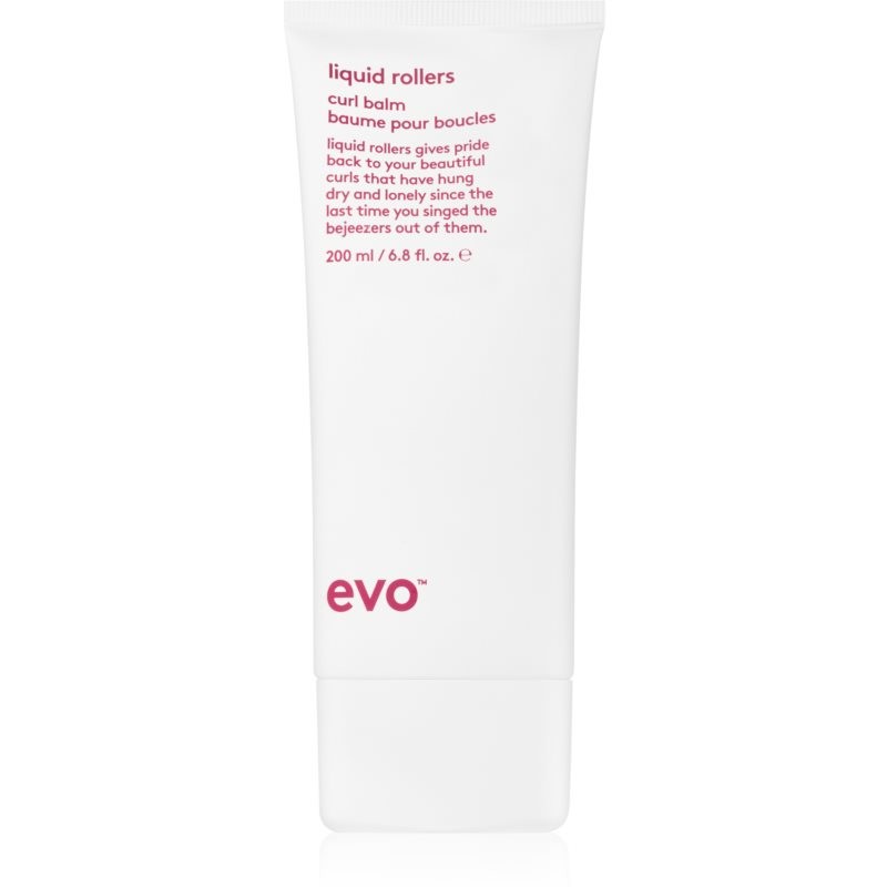EVO Liquid Rollers Curl Balm krém na kudrnaté vlasy pro přirozenou fixaci 200 ml