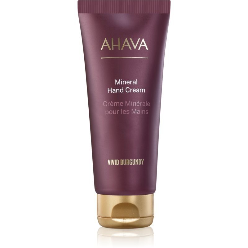 AHAVA Vivid Burgundy krém na ruce s minerály z Mrtvého moře 100 ml