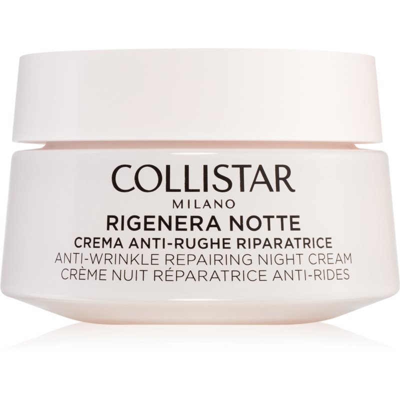 Collistar Rigenera Anti-Wrinkle Repairing Night Cream noční regenerační a protivráskový krém 50 ml
