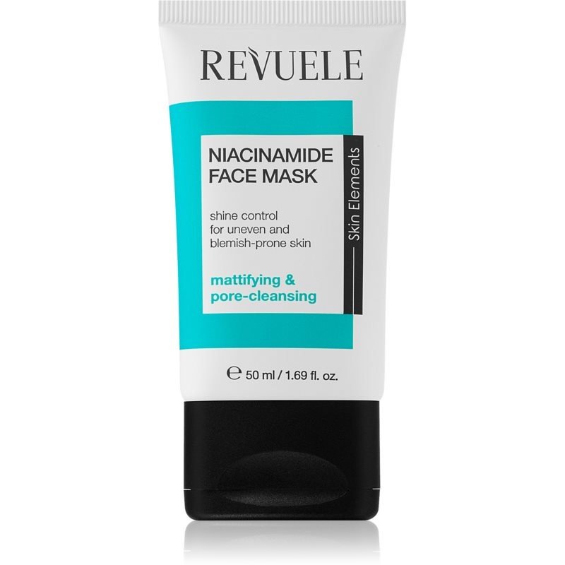 Revuele Niacinamide Face Mask čisticí maska pro redukci kožního mazu a minimalizaci pórů 50 ml