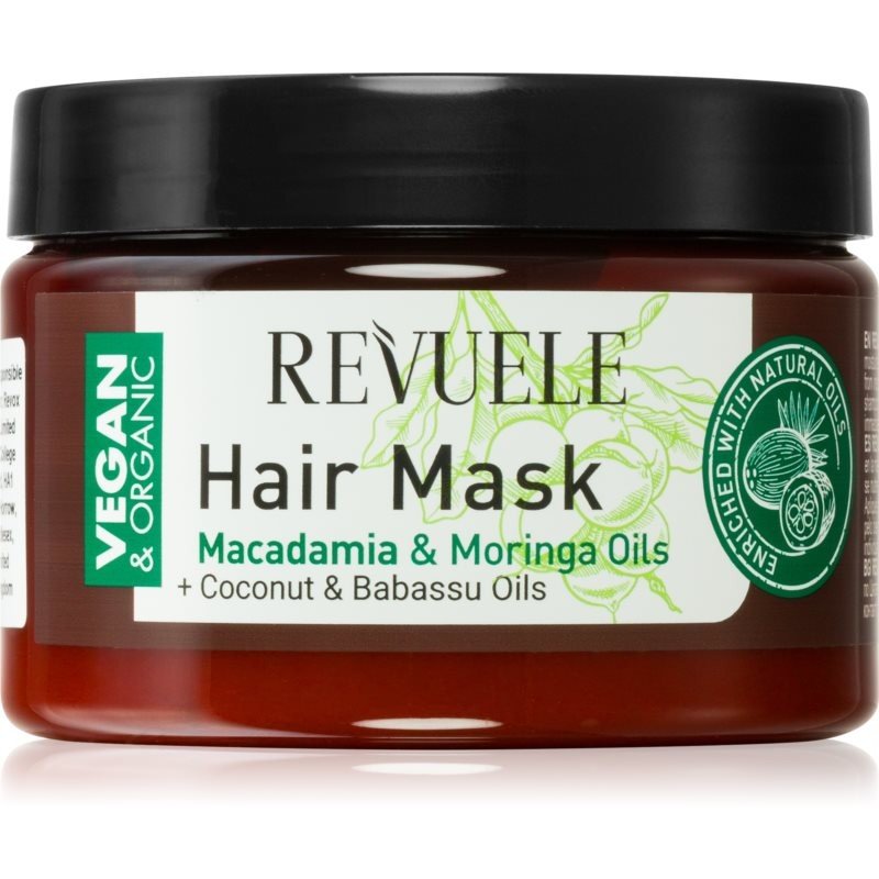 Revuele Vegan & Organic revitalizační maska na vlasy 360 ml