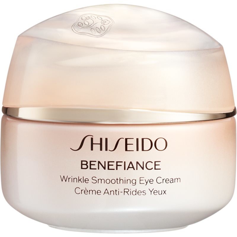 Shiseido Benefiance Wrinkle Smoothing Eye Cream výživný oční krém pro redukci vrásek proti vráskám 15 ml