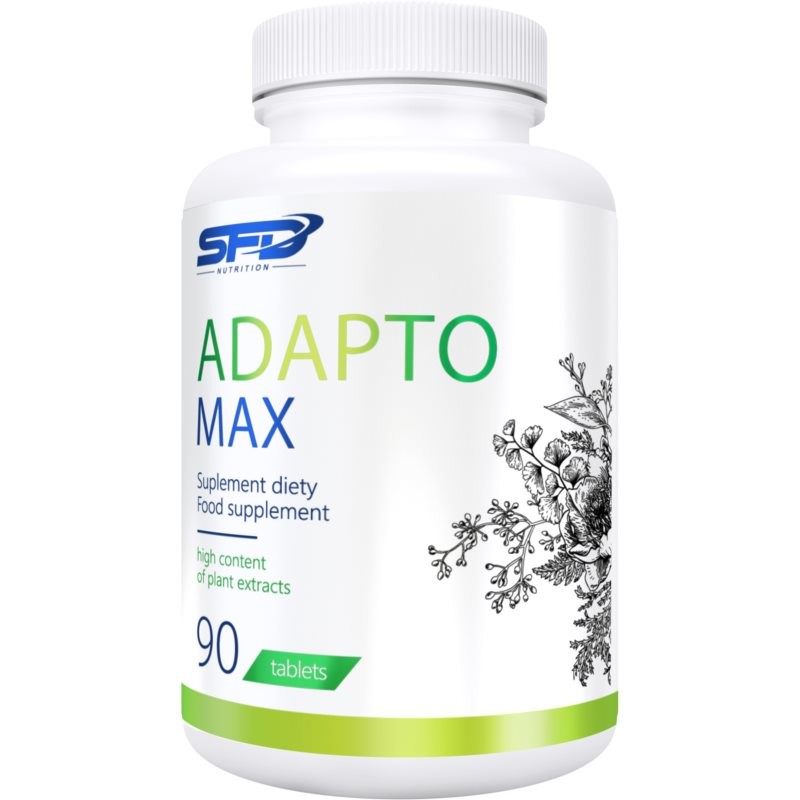 SFD Nutrition Adapto Max adaptogen pro psychickou pohodu 90 tbl