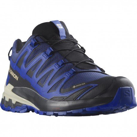 Salomon XA Pro 3D v9 GTX blue print/surf the web 472703 pánské nepromokavé běžecké boty  44 a 2/3 EUR
