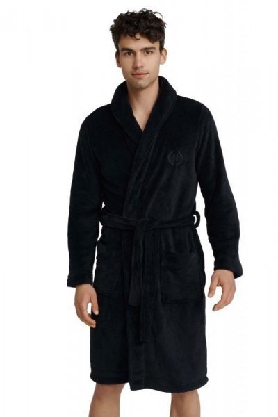 Henderson Untimes 41198 Pánský župan 2XL černá