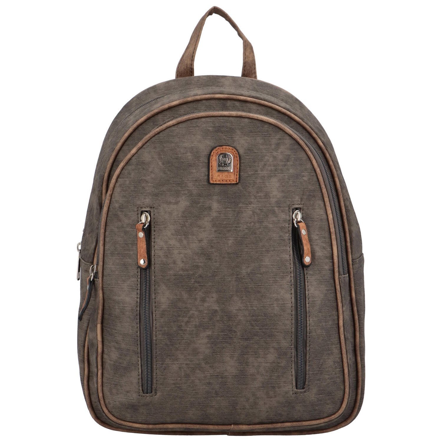 Jednoduchý městský batoh Tesop, šedá