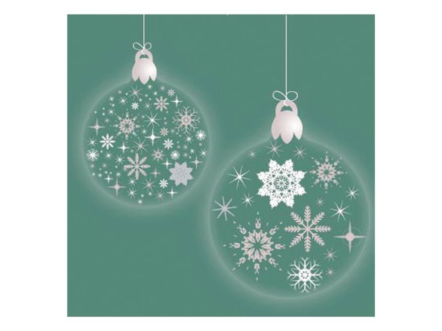 MFP 2011031 Ubrousek P 33x33 vánoční MES101052