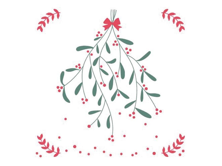 MFP 2011024 Ubrousek P 33x33 vánoční MES100913