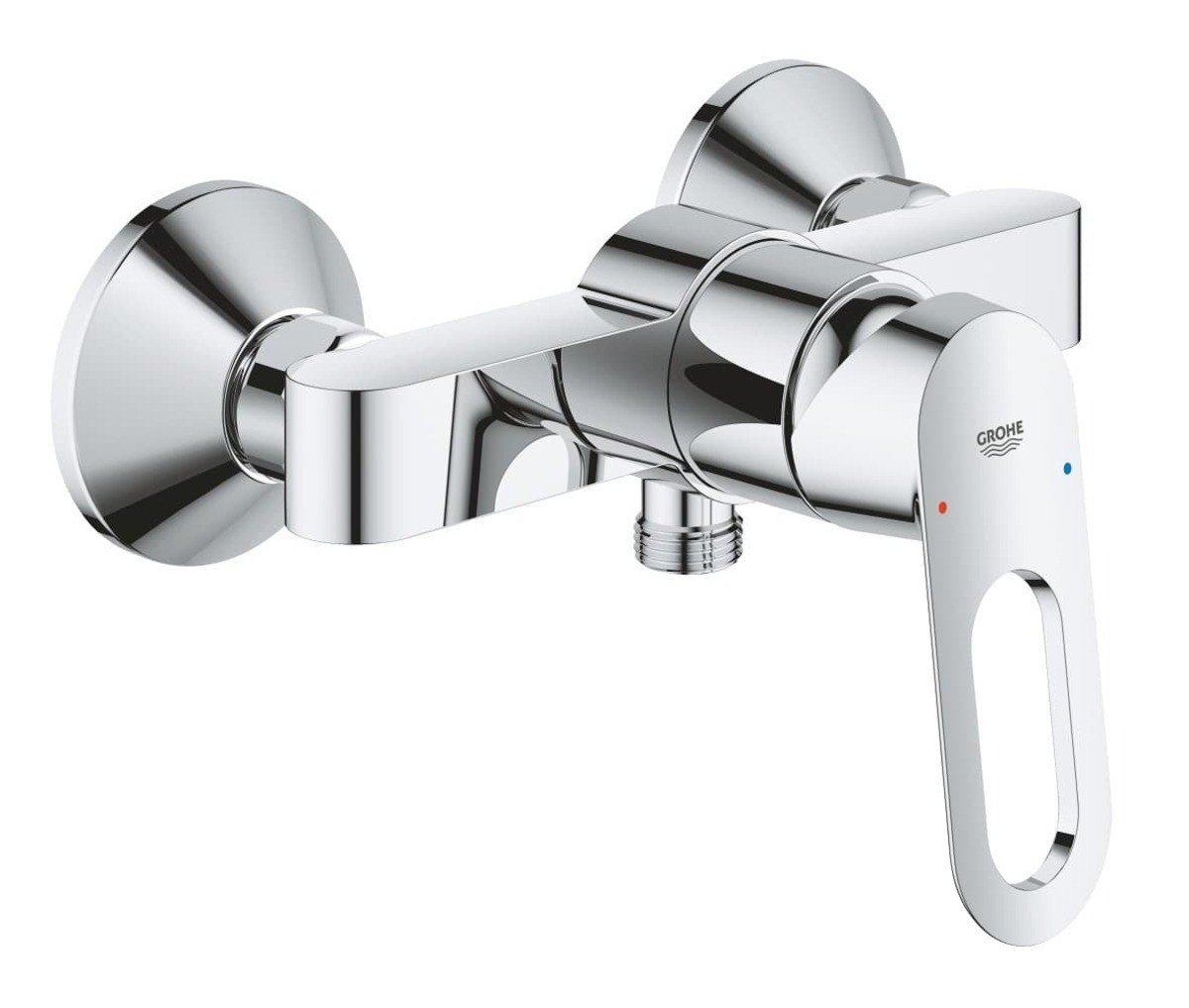 Sprchová baterie Grohe BauLoop bez sprchového setu 150 mm chrom 23634000