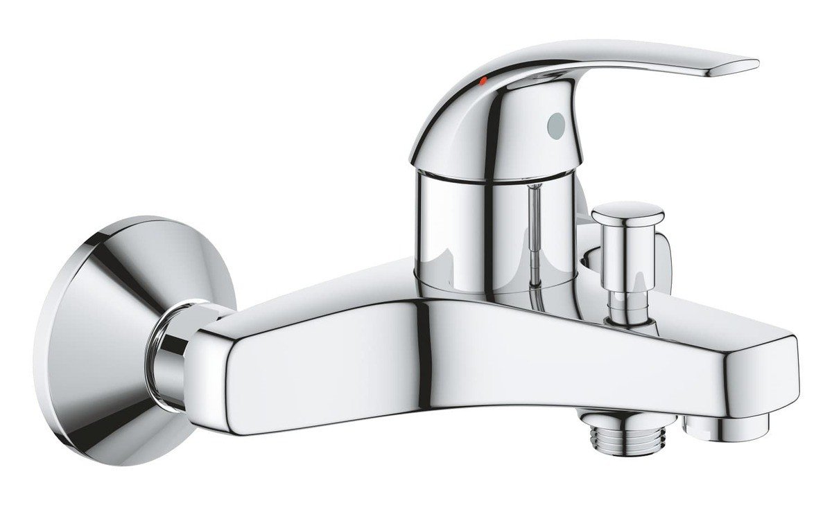 Vanová baterie Grohe BauCurve bez sprchového setu 150 mm chrom 23599000