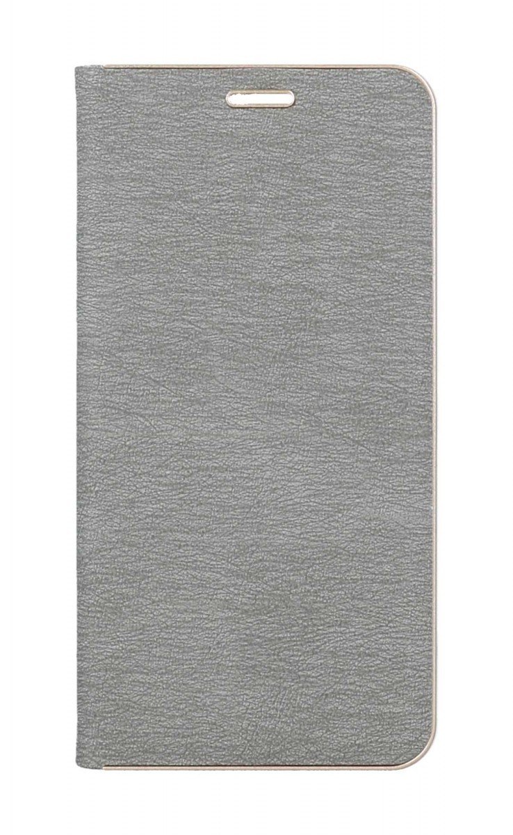 Pouzdro TopQ iPhone 15 Pro knížkové Luna Book stříbrné 105084