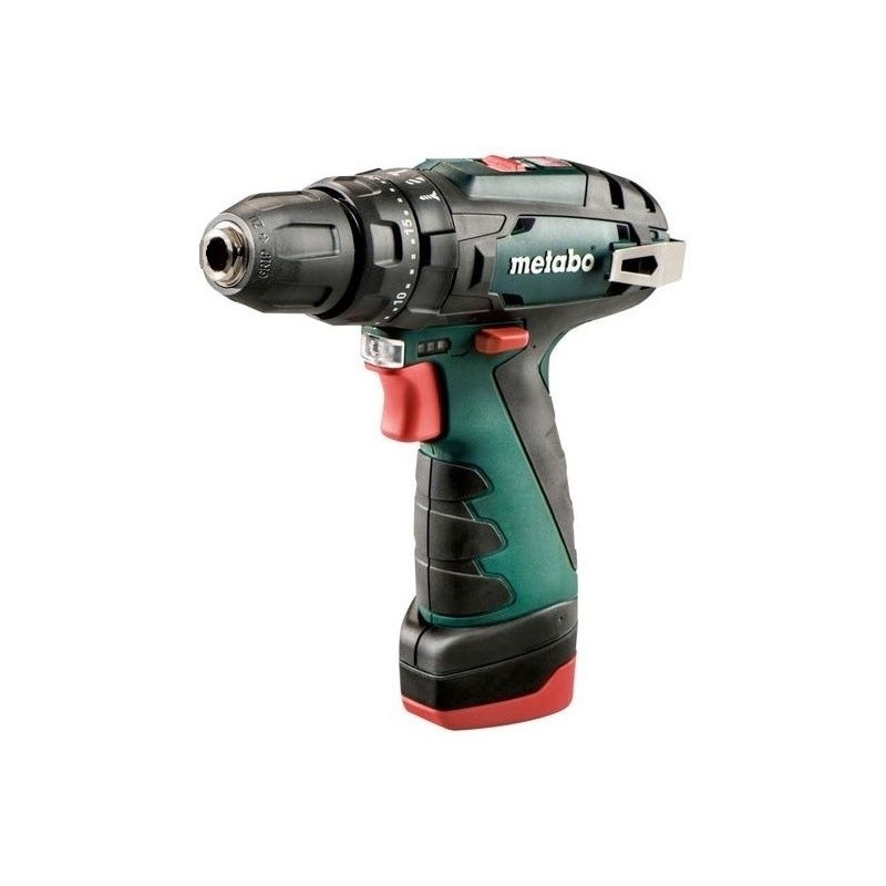 Šroubovák vrtací s příklepem AKU Metabo PowerMaxx SB Basic