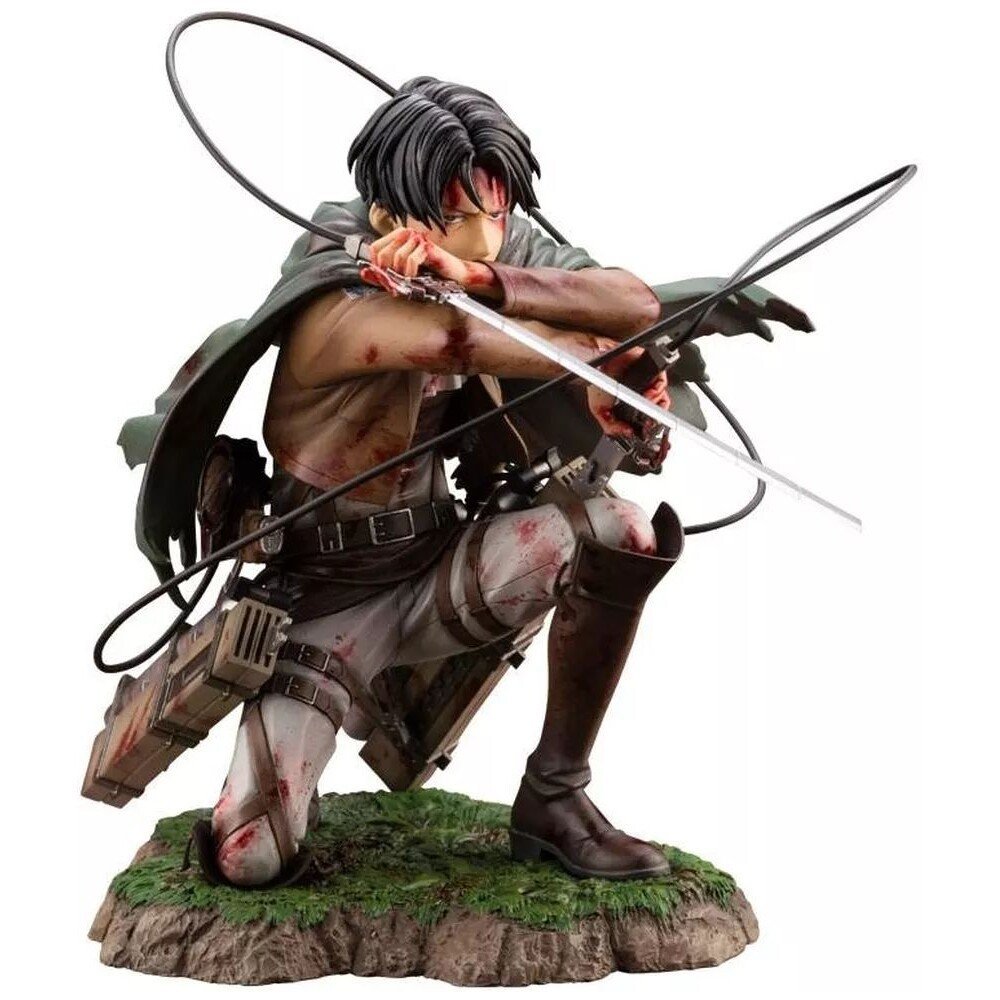 Soška Attack on Titan ARTFXJ Statue 1/7 Levi Fortitude Ver. 17 cm