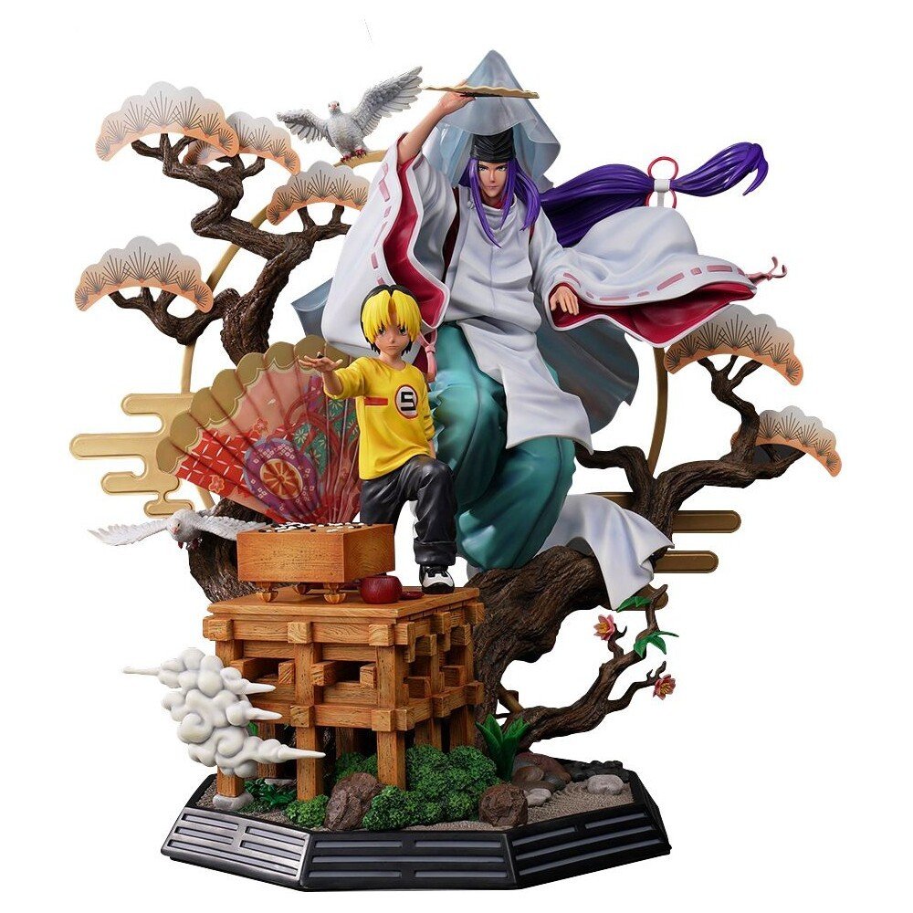 Socha HEX Collectibles Hikaru No Go- Shindou Hikaru & Fujiwara no Sai: The Divine Move 1/6